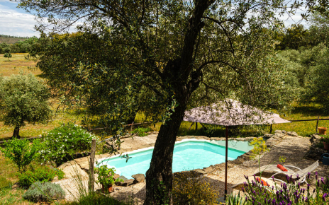 La zona de piscina es encantadora